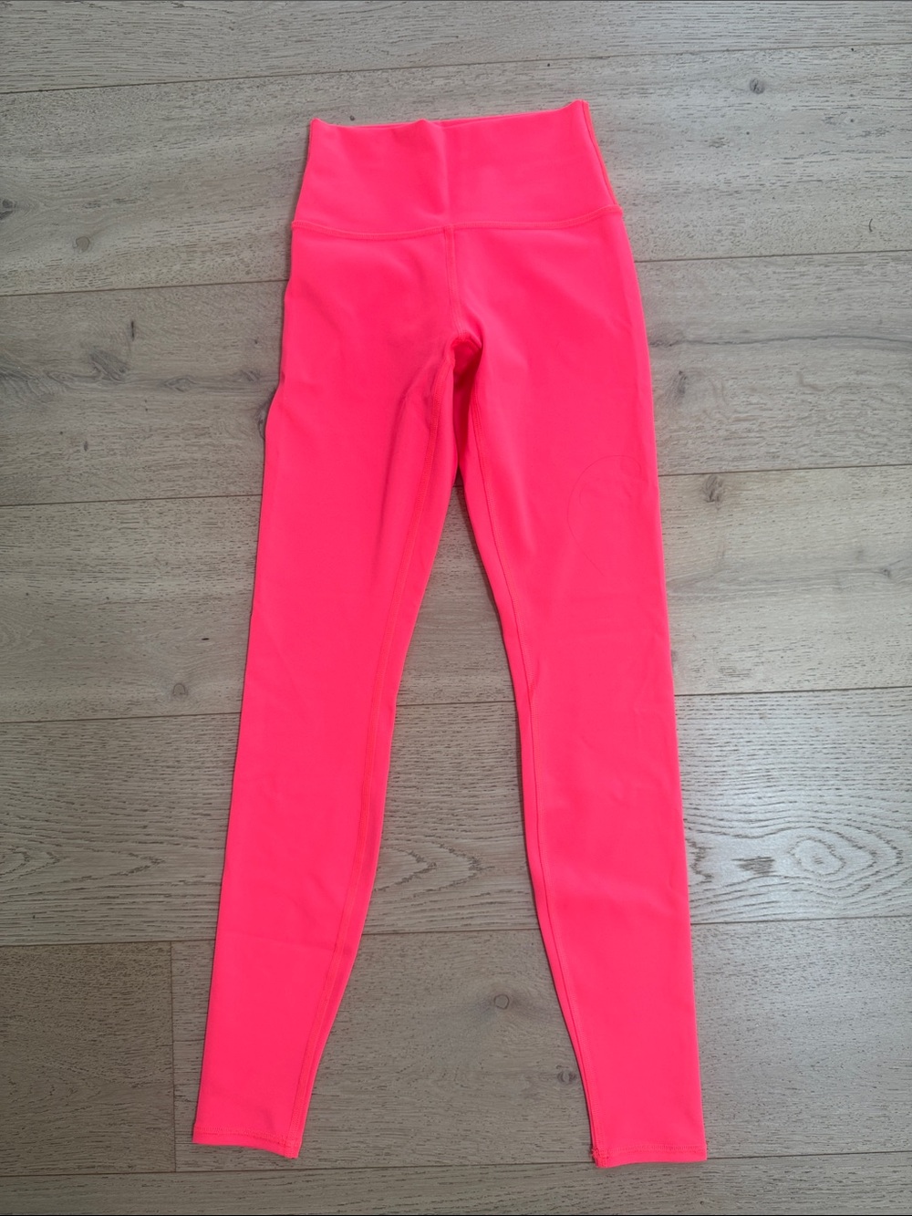ALO Yoga Neon Coral High-Waist Leggings
